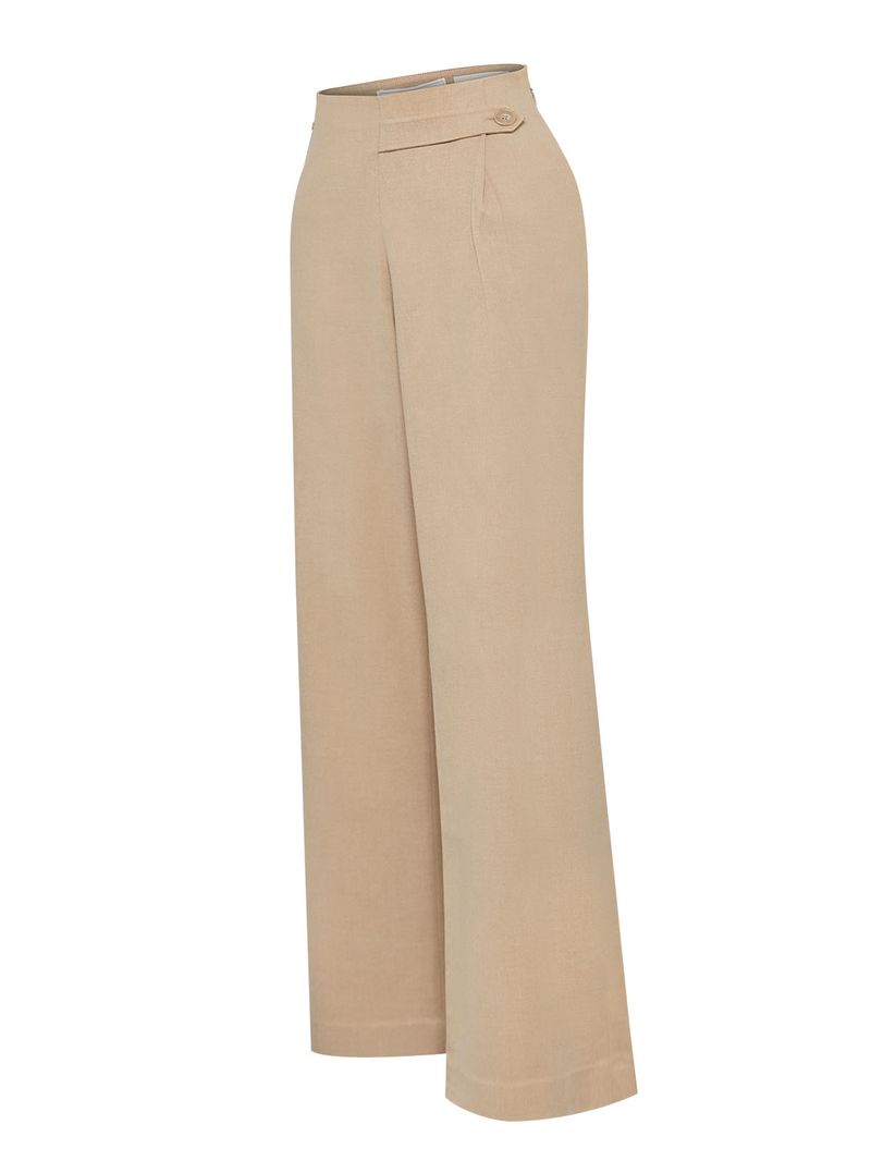 Pantalón Fibras Recicladas Mujer Hornacal Beige Rockford