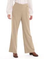 Pantalón Fibras Recicladas Mujer Hornacal Beige Rockford
