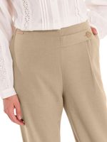 Pantalón Fibras Recicladas Mujer Hornacal Beige Rockford