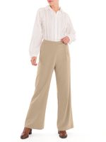 Pantalon-Fibras-Recicladas-Mujer-Hornacal-Beige-Rockford