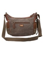Cartera Textil Mujer Eloni Cross Café Rockford