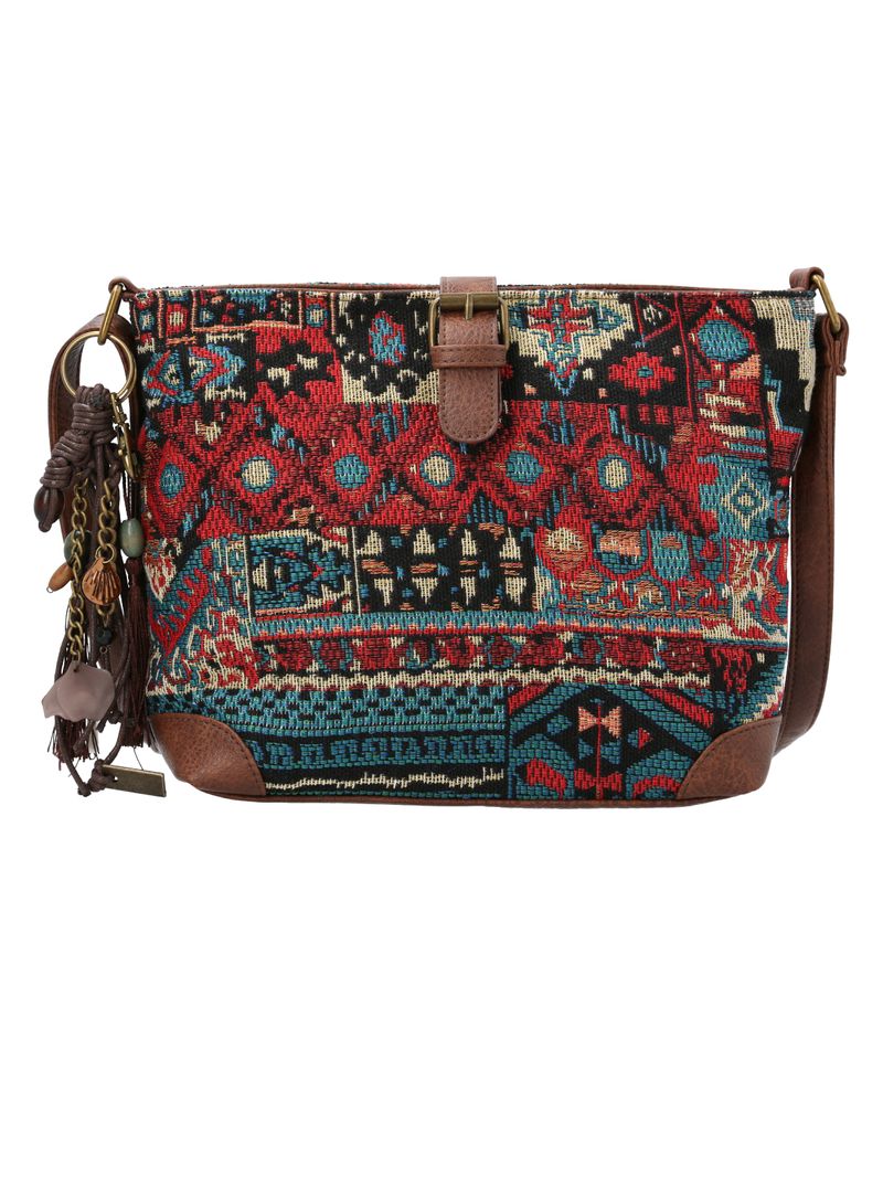 Cartera-Textil-Mujer-Ethnic-Cross-Turquesa-Rockford
