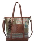 Cartera-Textil-Mujer-Arana-Tote-Verde-Rockford