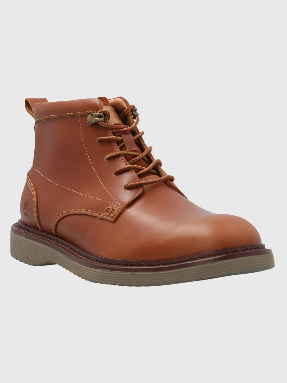 Botin Cuero Philippo Café Hush Puppies