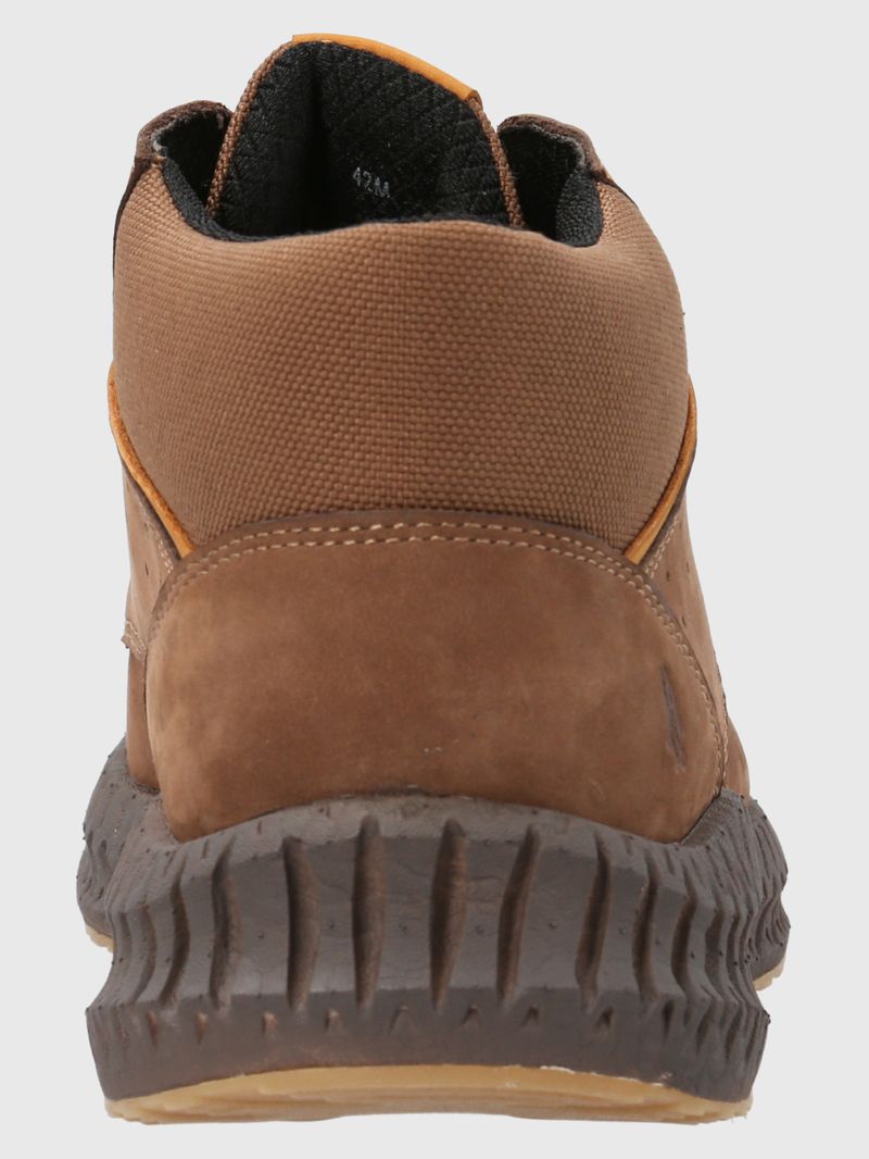 Botin Cuero Spinal Bootee Café