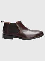 Botin-Vestir-Cuero-Twist-Burdeo