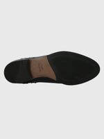 Botin Cuero Alva Negro