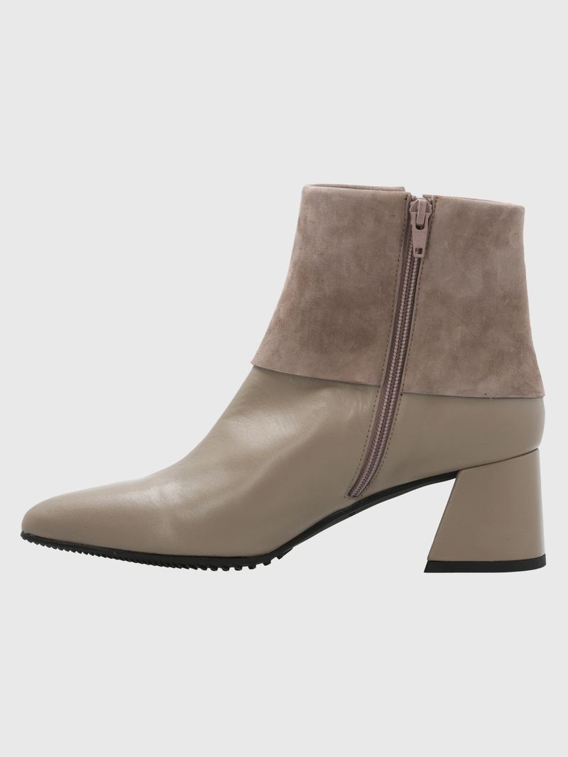 Botin Brunate Cuero Mattia Beige