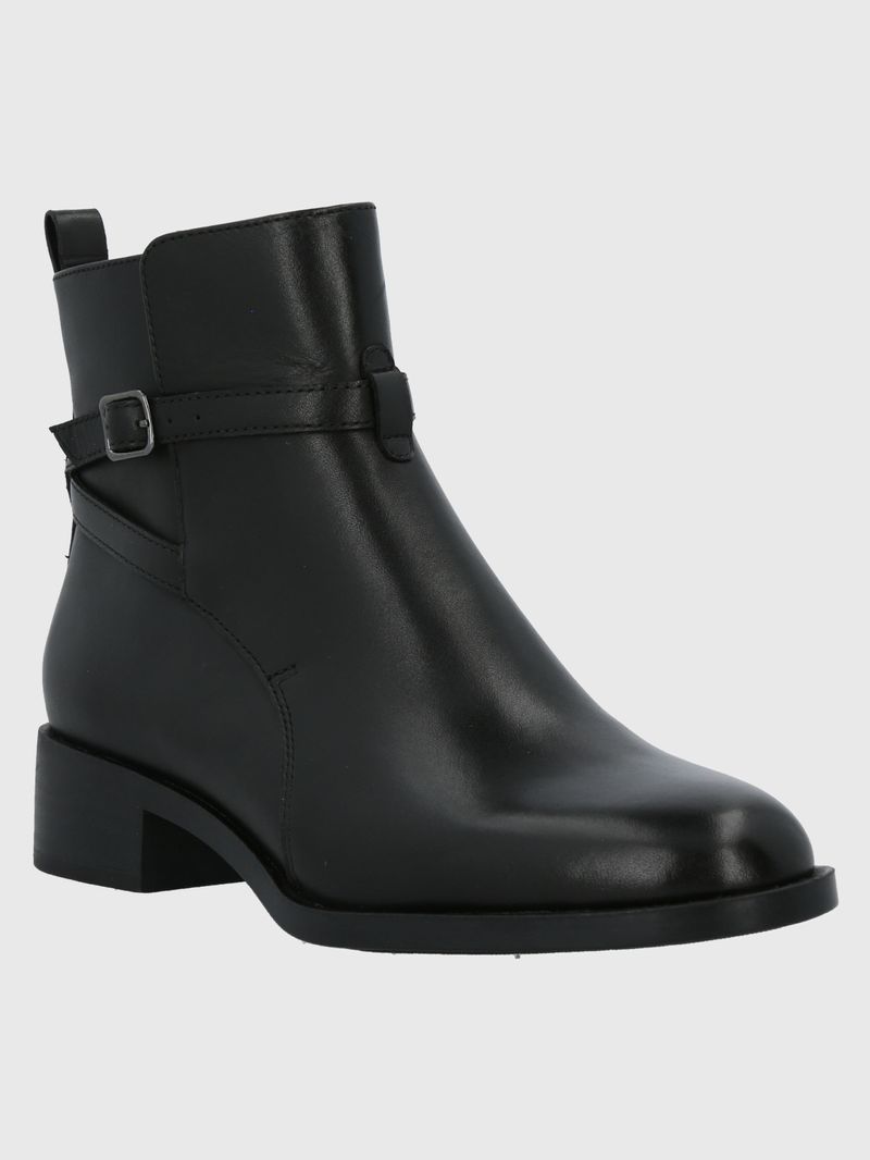 Botin Cuero Ronan Negro