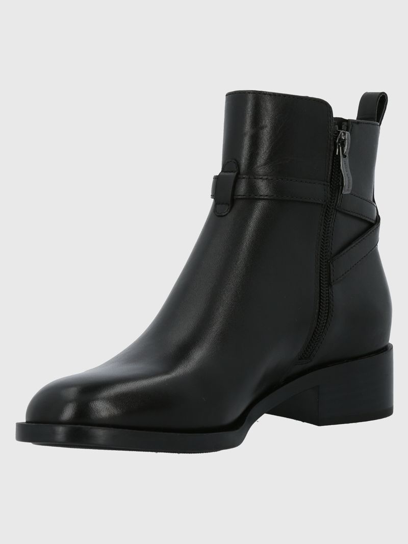 Botin Cuero Ronan Negro