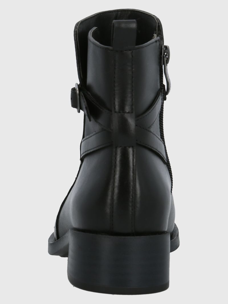 Botin Cuero Ronan Negro