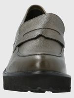 Mocasin Cuero Sophie Verde