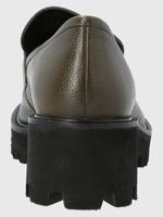 Mocasin Cuero Sophie Verde