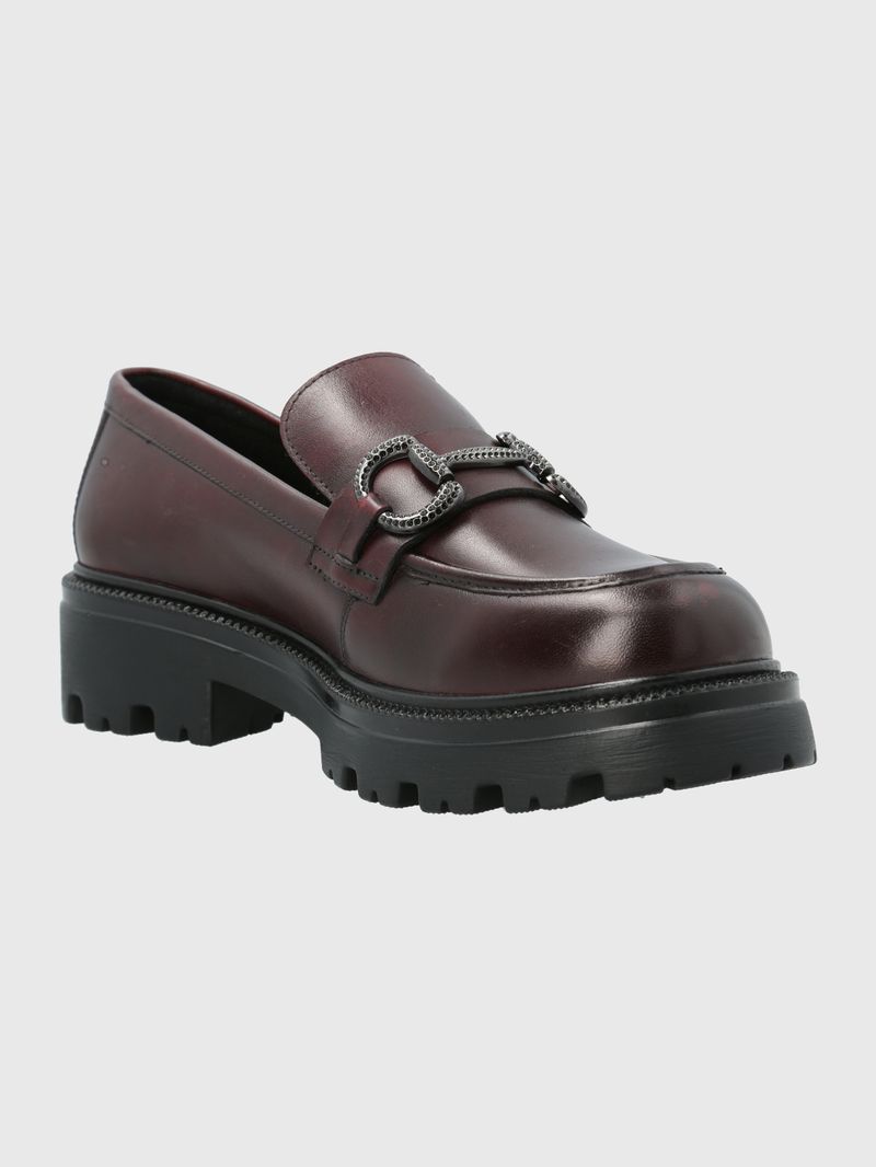 Mocasin-Cuero-Blake-Rojo