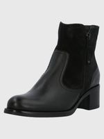 Botin Cuero Ellee Negro