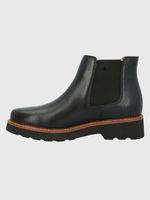 Botin Cuero Bonnie Negro