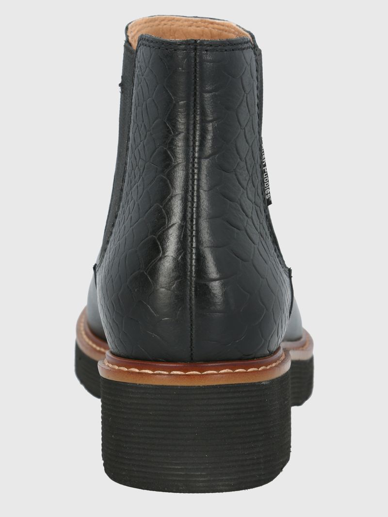 Botin Cuero Bonnie Negro