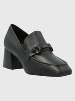 Zapato Cuero Zara Negro