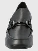 Zapato Cuero Zara Negro