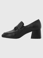 Zapato Cuero Zara Negro