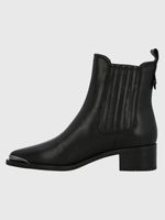 Botin Cuero Dorothea Negro