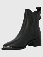 Botin Cuero Dorothea Negro