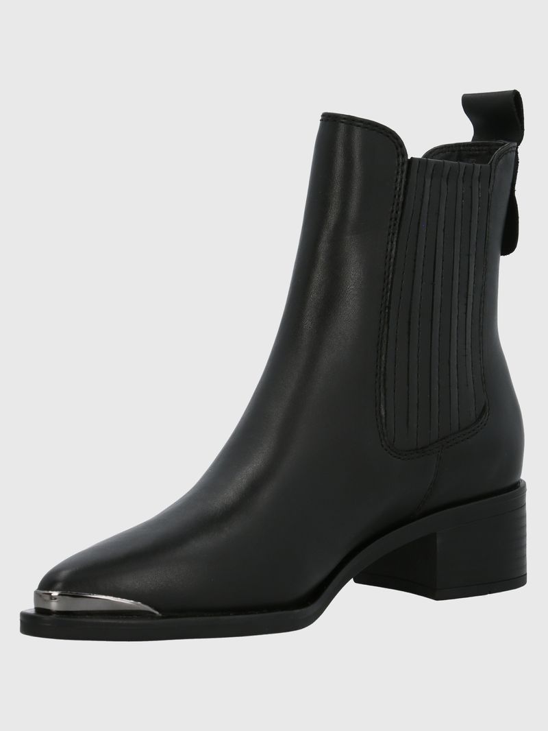 Botin Cuero Dorothea Negro