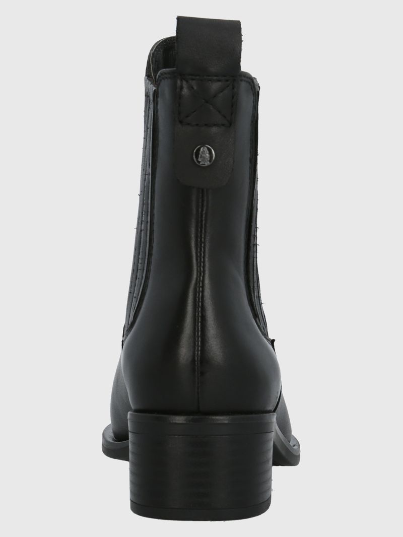 Botin Cuero Dorothea Negro