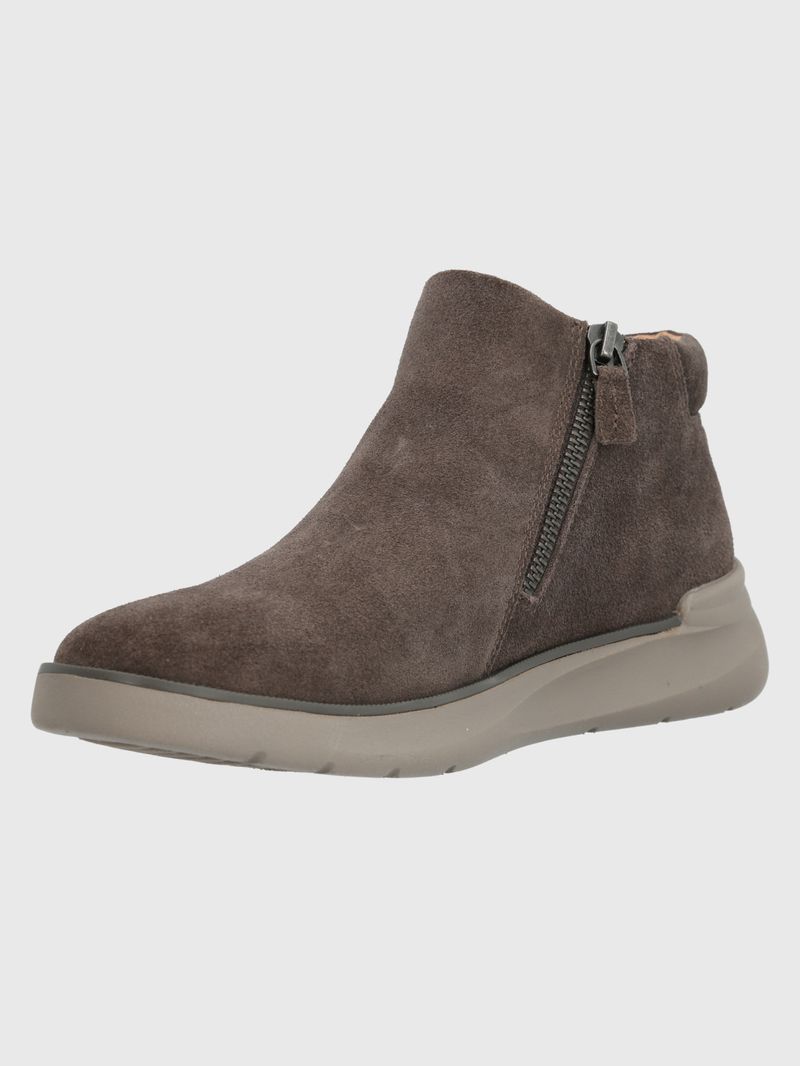 Botin Cuero Juliet Gris