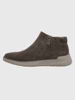 Botin Cuero Juliet Gris