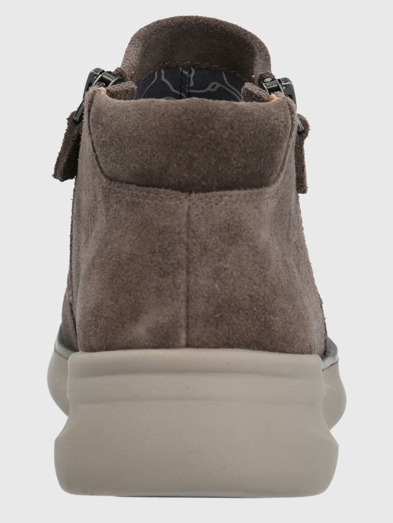 Botin Cuero Juliet Gris