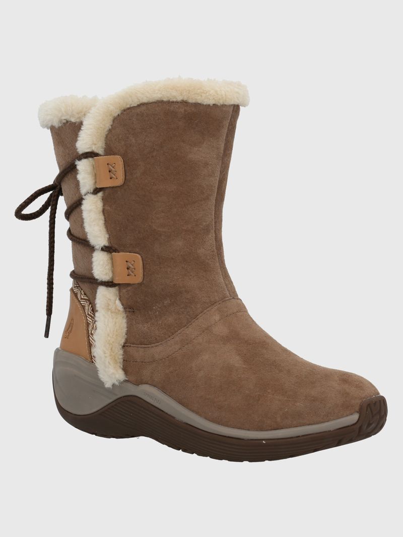 Bota Cuero Spinal Rug Bootie Café-Hush Puppies Chile
