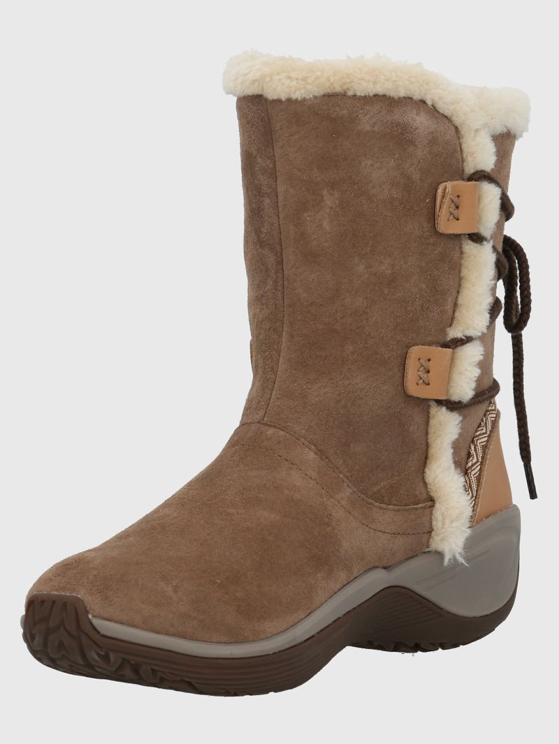 Bota Cuero Spinal Rug Bootie Café