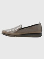 Zapato Slip On Cuero Judy Café