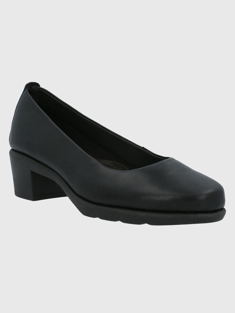 Zapato Cuero Tiina Negro
