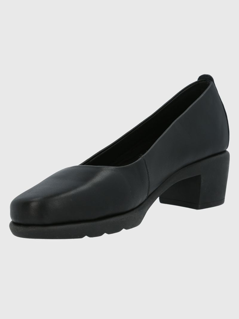 Zapato Cuero Tiina Negro