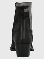 Botin Cuero Runn Negro