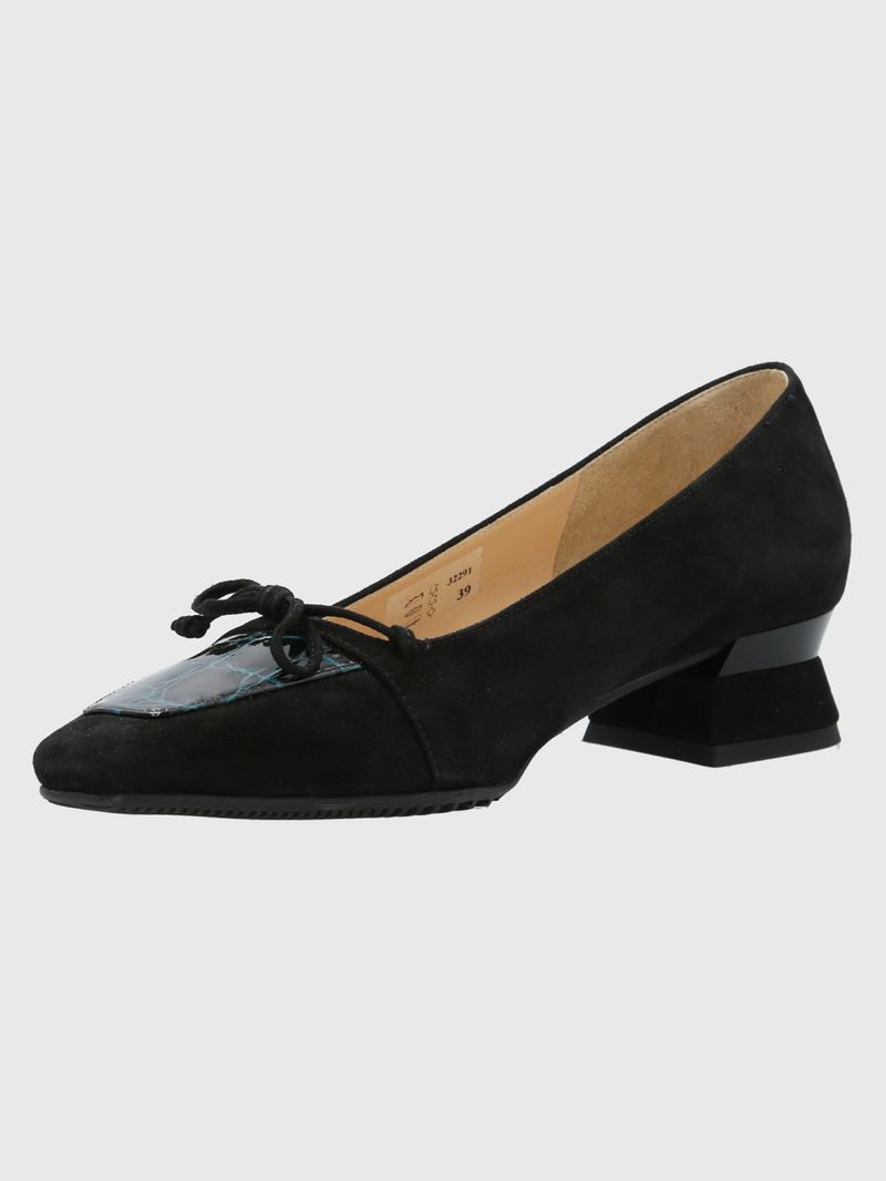 Zapato Brunate Cuero Dina Negro