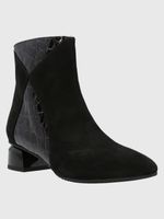 Botin Brunate Cuero Carmine Negro