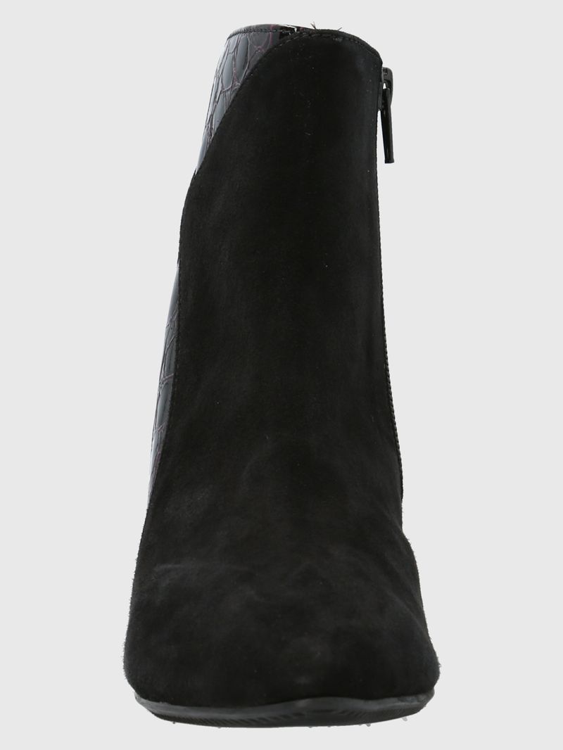 Botin Brunate Cuero Carmine Negro