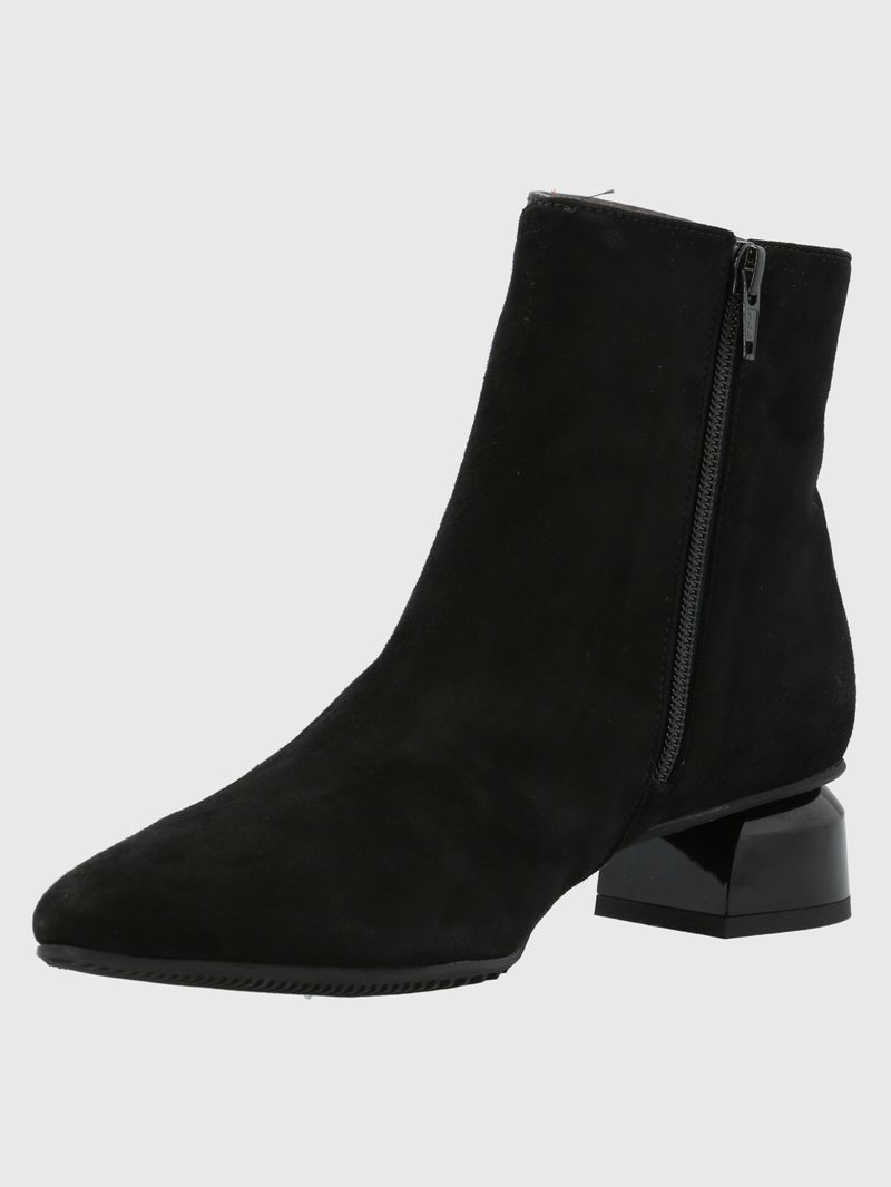Botin Brunate Cuero Carmine Negro