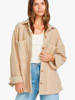 Chaqueta Mujer Everytime Beige Billabong