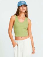 Polera Mujer Rerun Verde Billabong