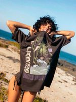 Polera Mujer Swell Trip Negra Billabong