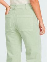 Pantalon Mujer Be Free Cotelé Verde Billabong