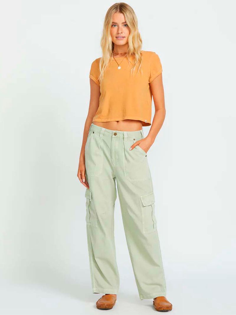 Polera Manga Corta Mujer Daily Café Billabong