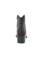Botin Cuero Mujer Biella Café Oscuro Rockford