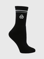 Calcetin-Mujer-2-Pack-Half-Crew-Negro-BSoul