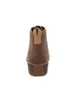 Botin Cuero Mujer Xomal Café Rockford