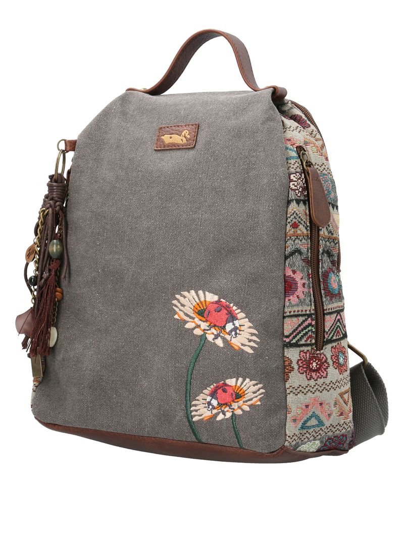 Mochila-Textil-Mujer-Joint-Back-Gris-Rockford